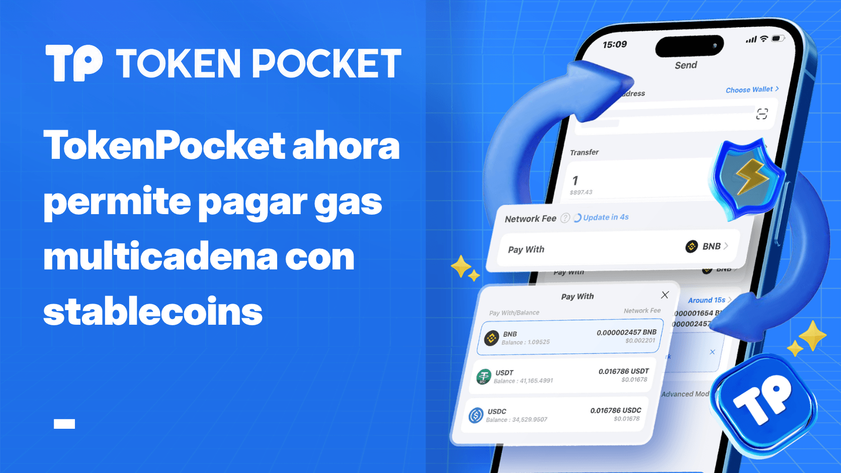 ¿Cómo utilizar el servicio de pago Stablecoin Gas?