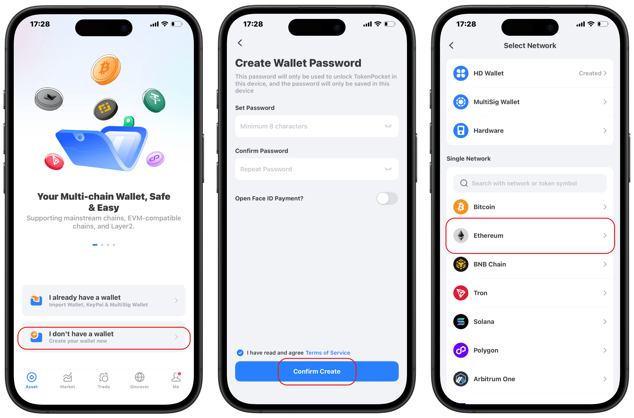 Создать кошелек Ethereum