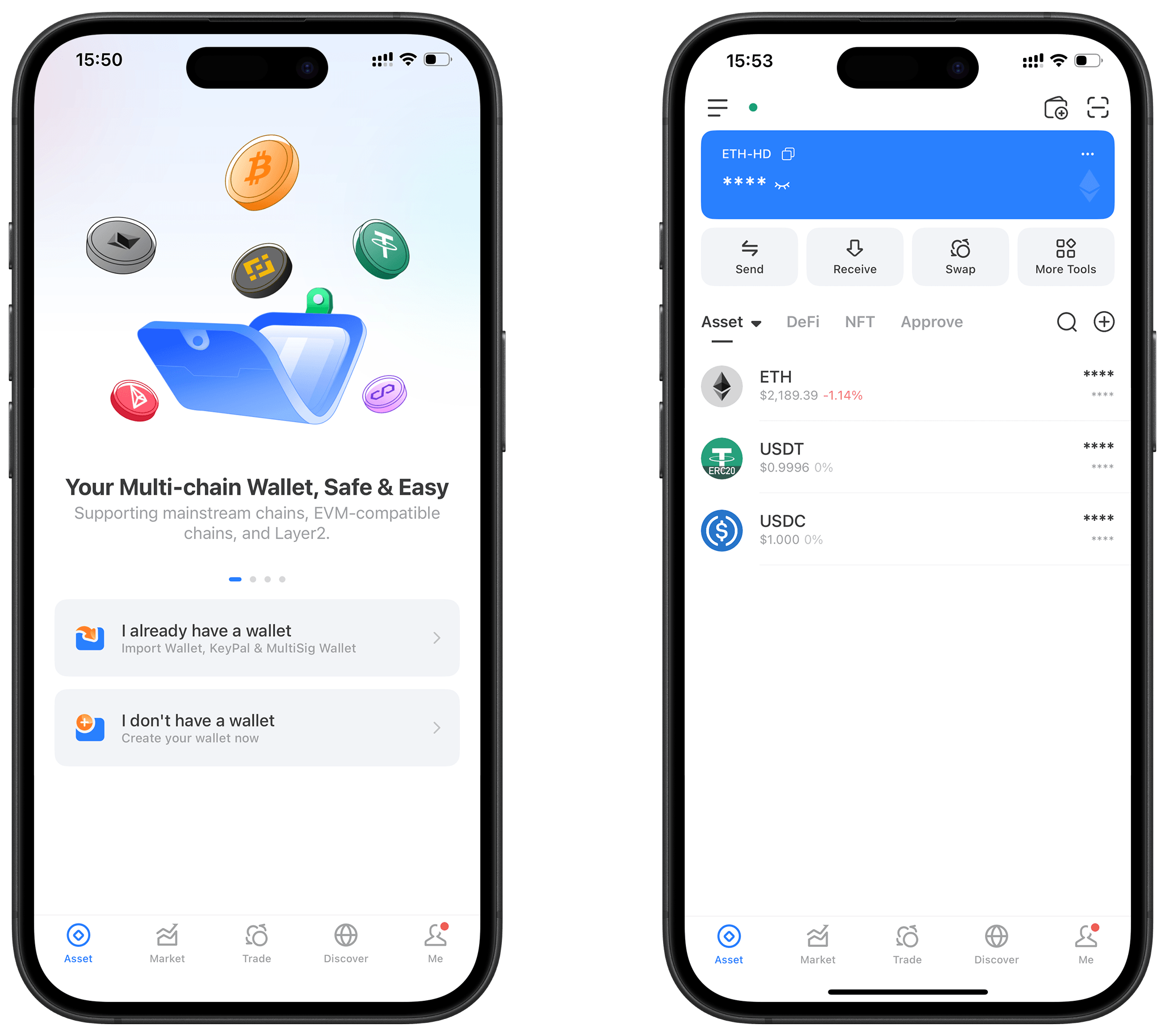 Tải xuống và tạo ví